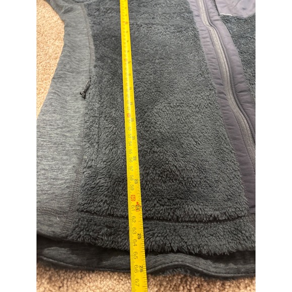 LL Bean Women Fleece‎ Jacket Full Zip Pockets Black Size M Reg - Picture 8 of 8